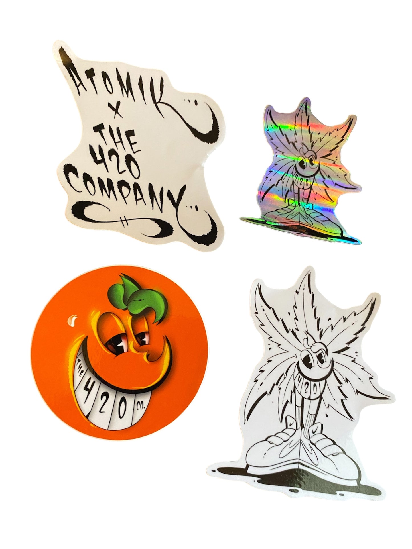 Atomik x 420 - Sticker Pack