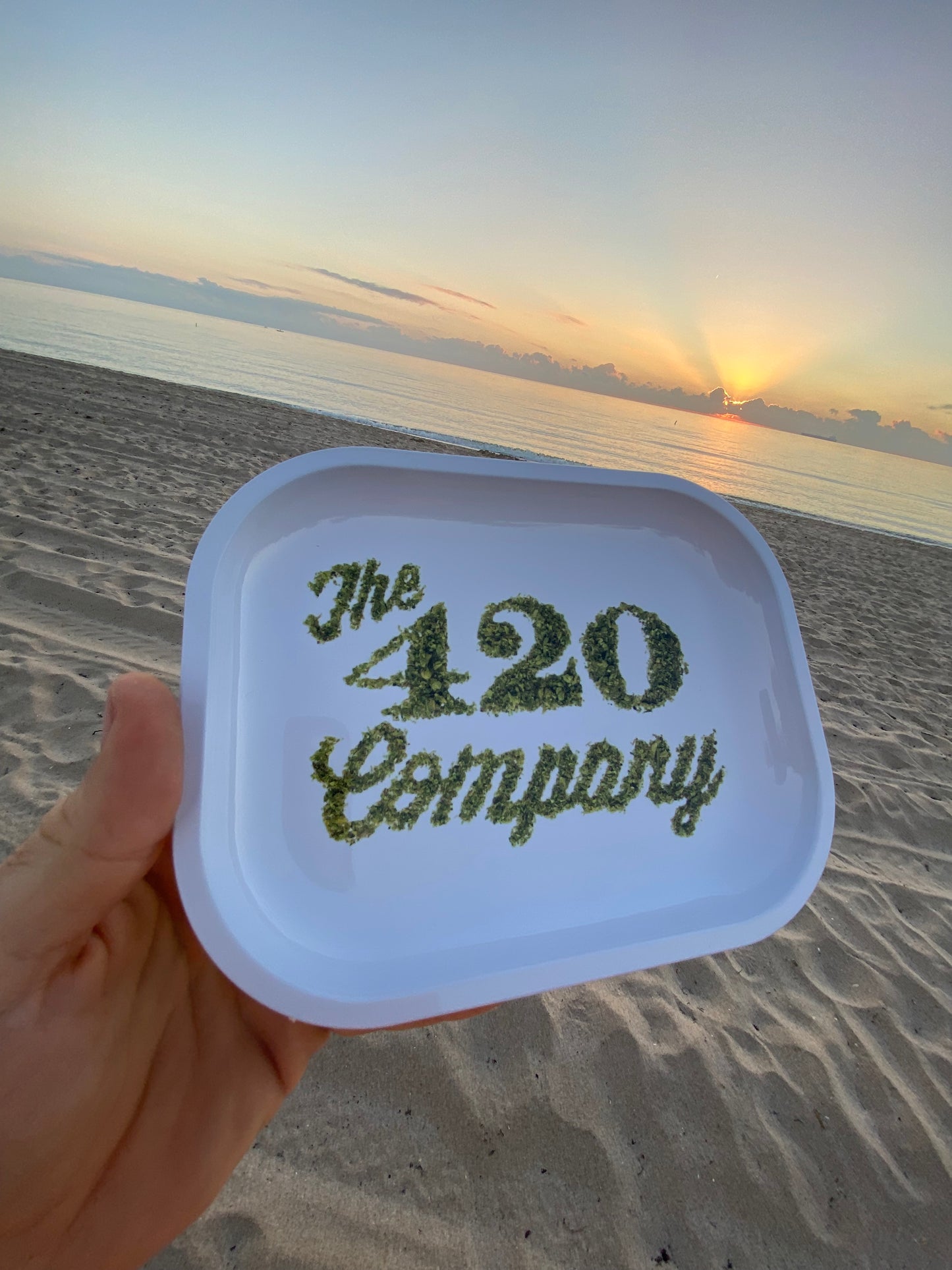 420 Canna Logo - Small Tray