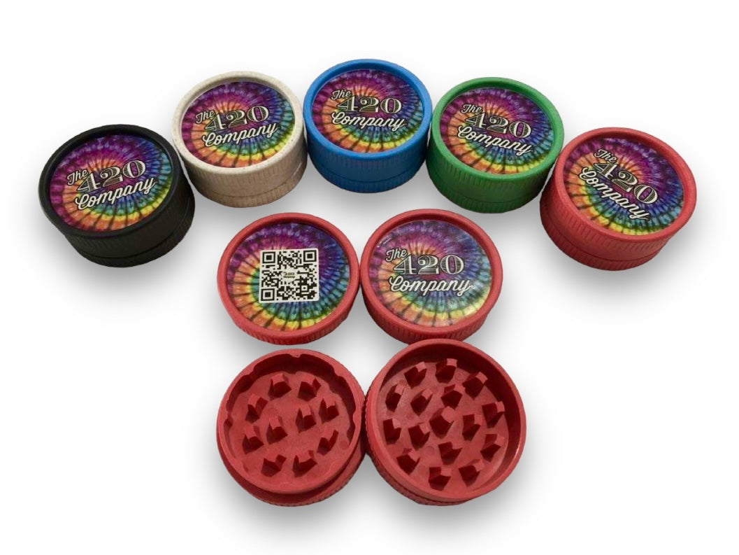 420 Tie Dye - 2-Piece Eco-Grinder