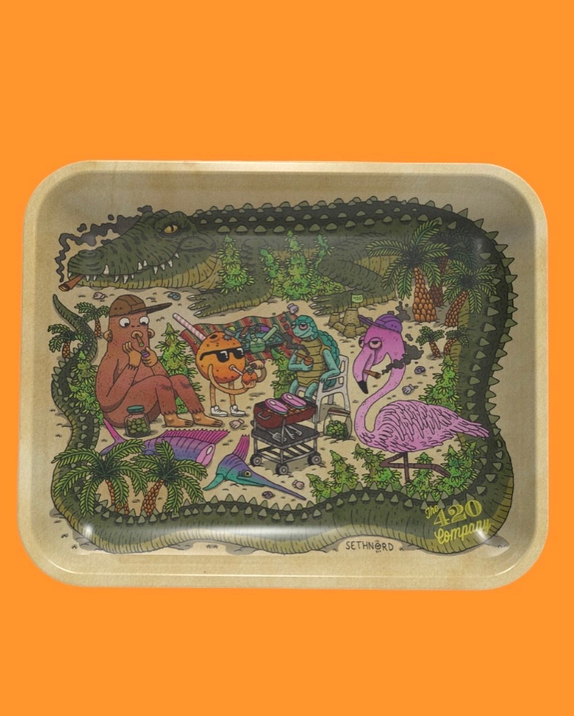 Florida Vibes State Tray - Large