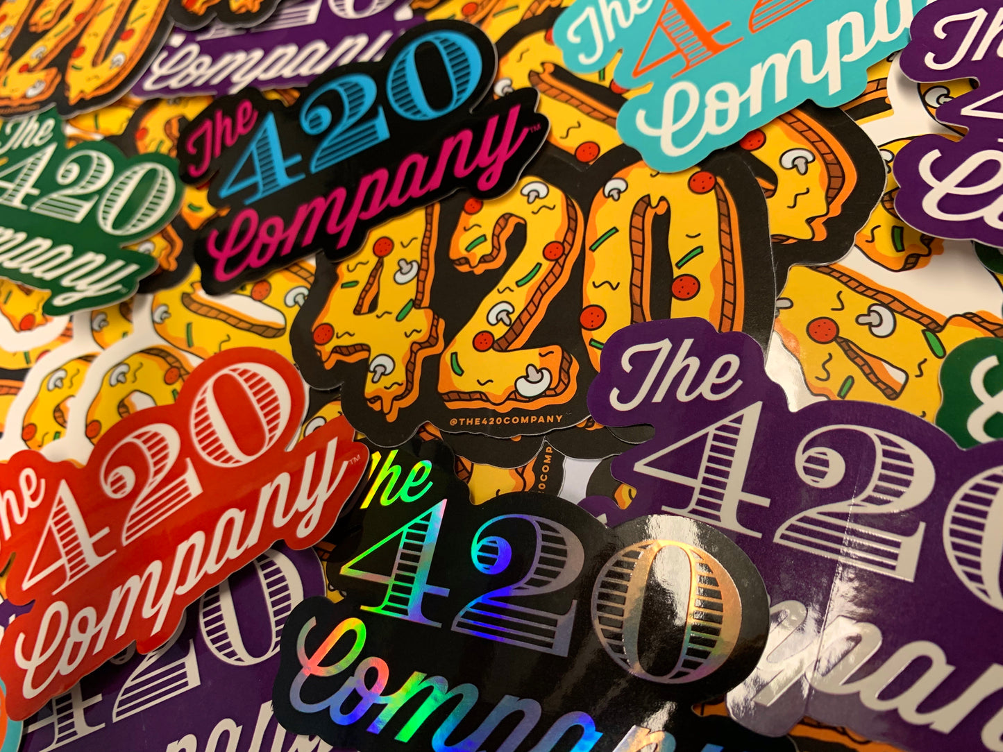 Pack of 5 - 420 Stickers!!!!