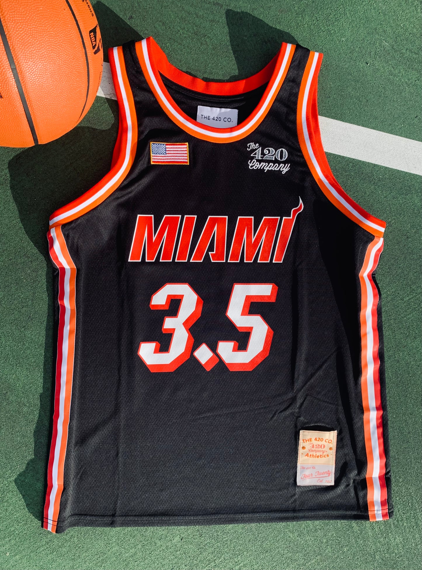 Miami 3.5 Basketball Jersey