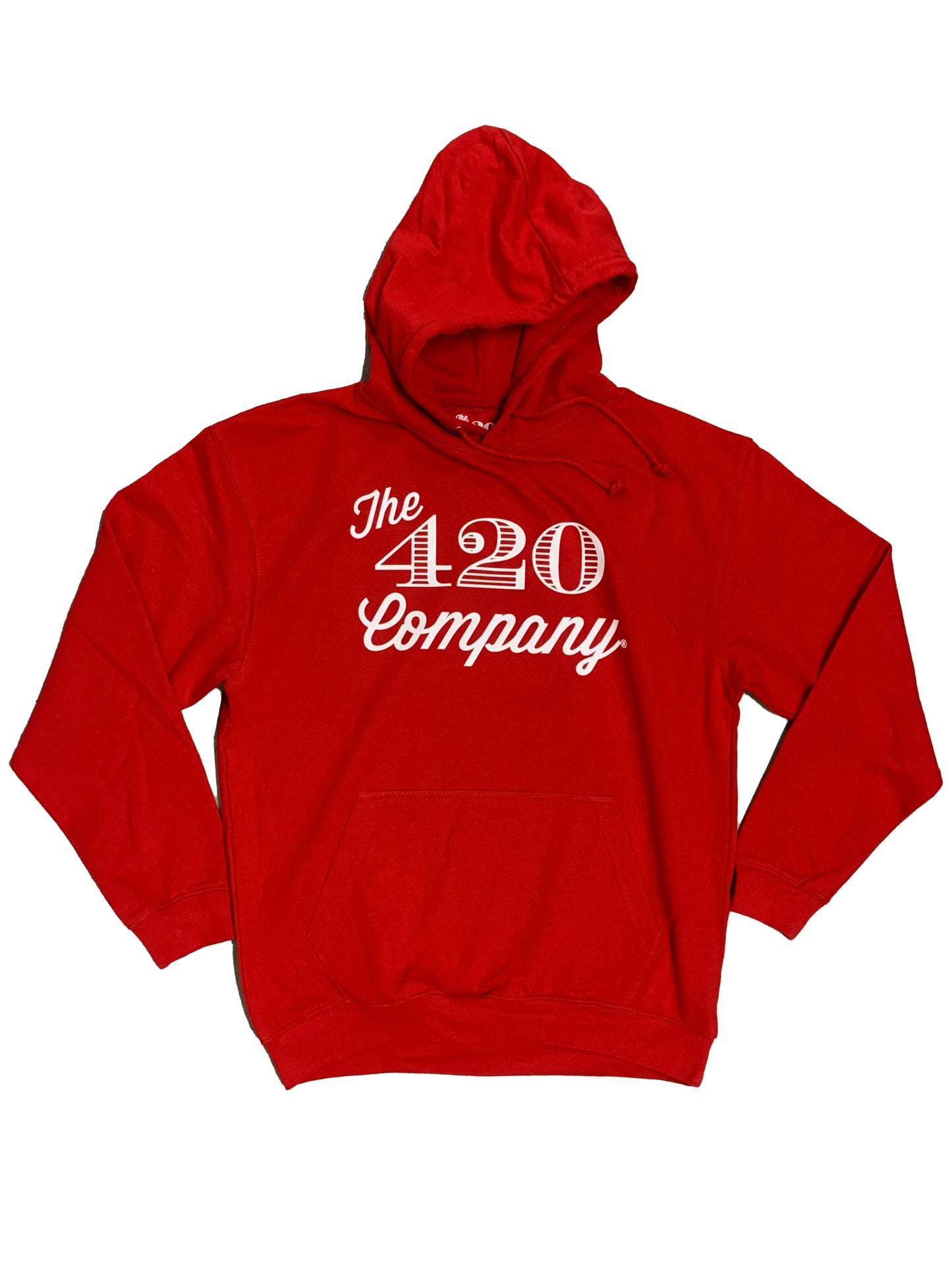 Red 420 Logo Hoodie